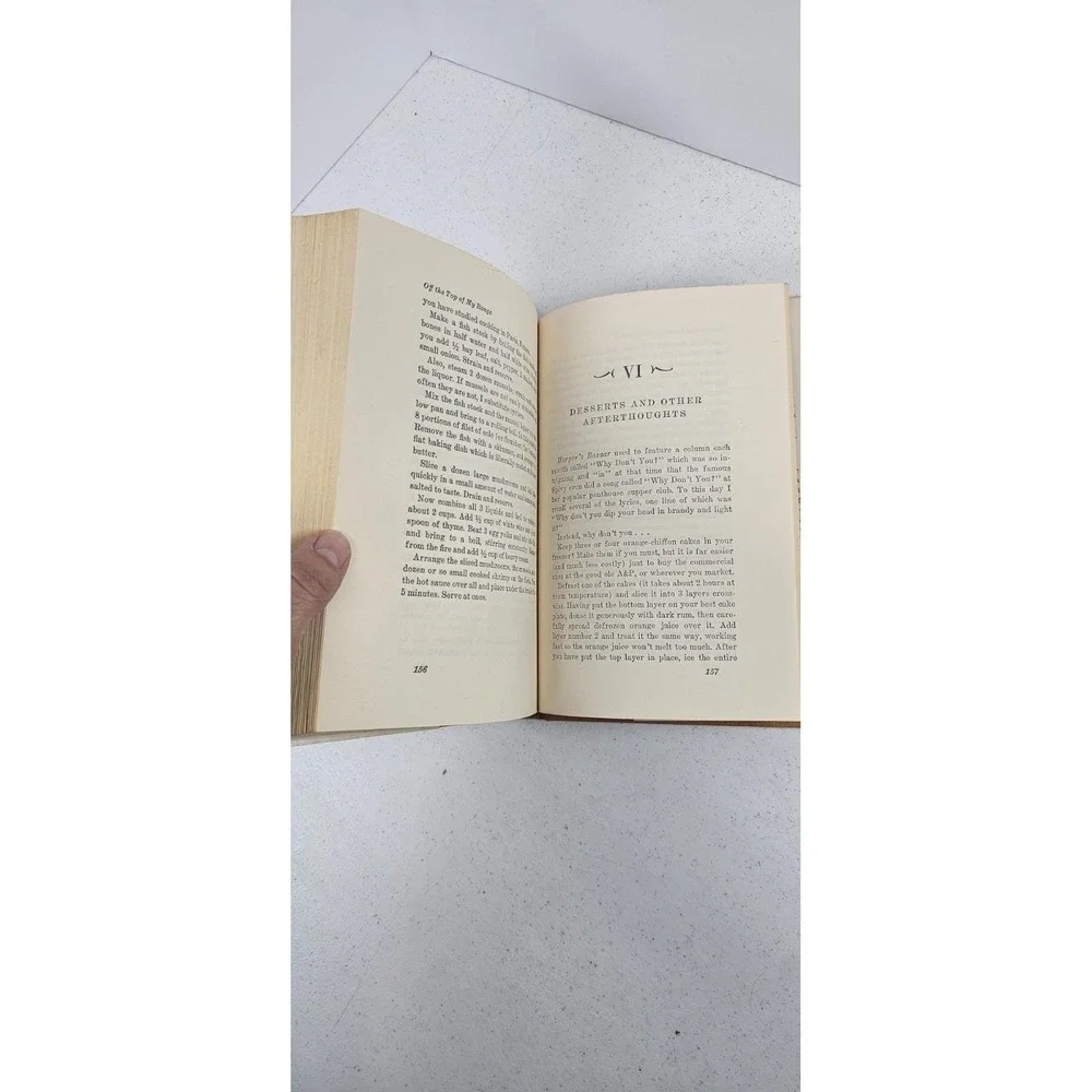 Come Cook with Me Maurice Brockway Vintage HC Intro by‎ Pauline Trigere 1967